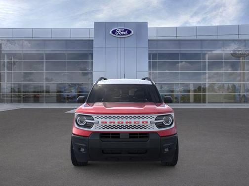 RUBY RED METALLIC TC 2025 Ford Bronco Sport Heritage