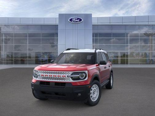 RUBY RED METALLIC TC 2025 Ford Bronco Sport Heritage