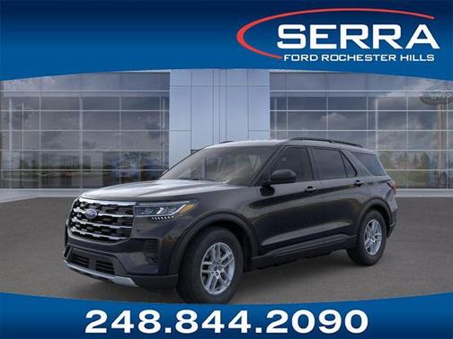 AGATE BLACK METALLIC 2026 Ford Explorer Active