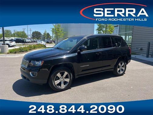 Black Clearcoat 2017 Jeep Compass High Altitude