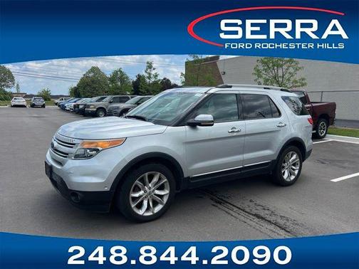 INGOT SILVER METALLIC 2011 Ford Explorer Limited