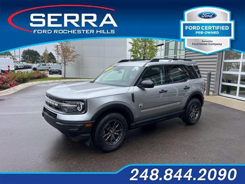 Iconic Silver Metallic 2023 Ford Bronco Sport Big Bend