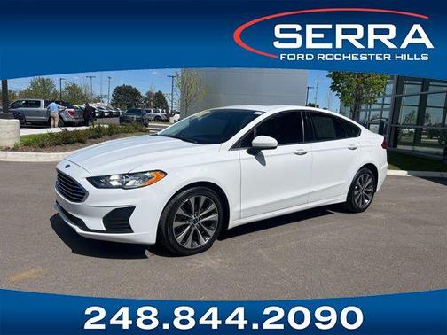 OXFORD WHITE 2020 Ford Fusion SE
