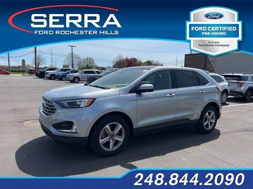 ICONIC SILVER 2022 Ford Edge SEL