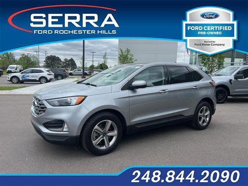 ICONIC SILVER 2022 Ford Edge SEL