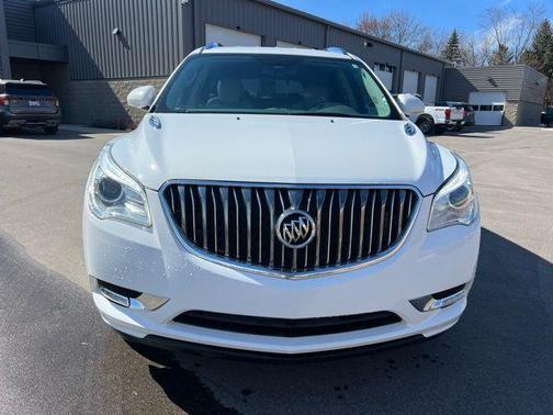Summit White 2017 Buick Enclave Leather