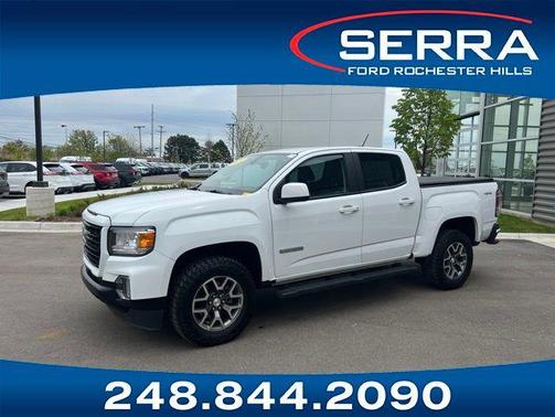 Summit White 2022 GMC Canyon Elevation