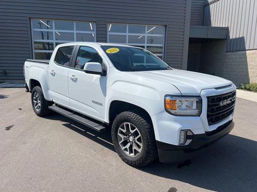 Summit White 2022 GMC Canyon Elevation