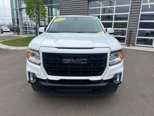Summit White 2022 GMC Canyon Elevation