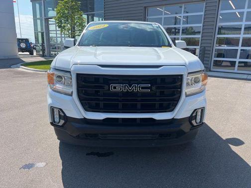 Summit White 2022 GMC Canyon Elevation