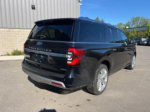 AGATE BLACK METALLIC 2023 Ford Expedition Max Platinum