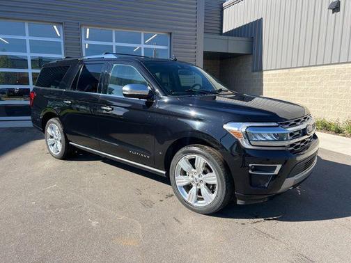 AGATE BLACK METALLIC 2023 Ford Expedition Max Platinum