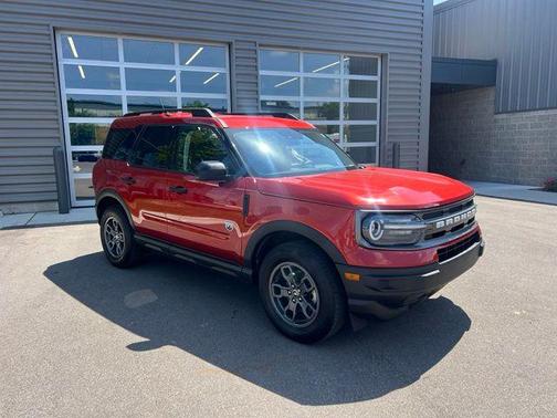 Hot Pepper Red Metallic Tinted Clearcoat 2024 Ford Bronco Sport Big Bend