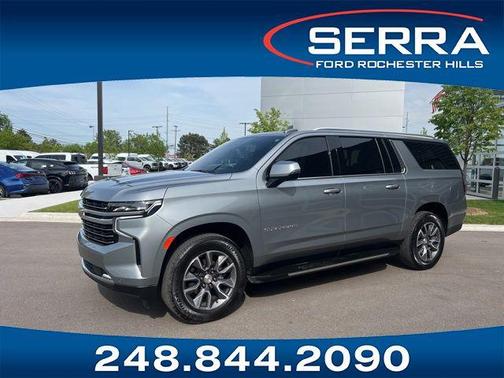 Sterling Gray Metallic 2024 Chevrolet Suburban LT