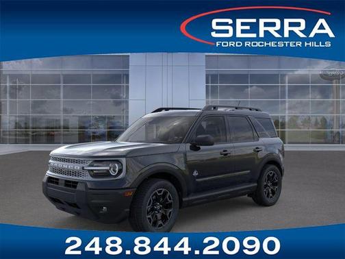 SHADOW BLACK 2025 Ford Bronco Sport Outer Banks