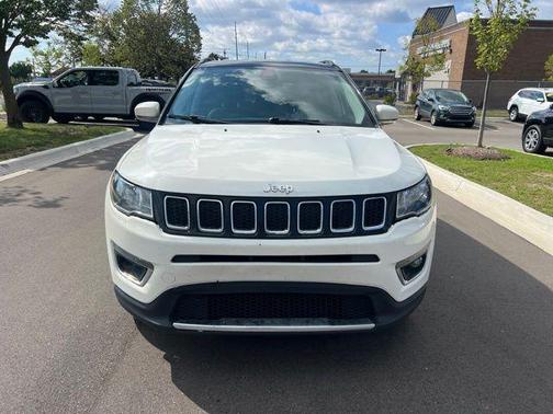 White Clearcoat 2018 Jeep Compass Limited