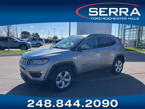 Billet Silver Metallic Clearcoat 2019 Jeep Compass Latitude