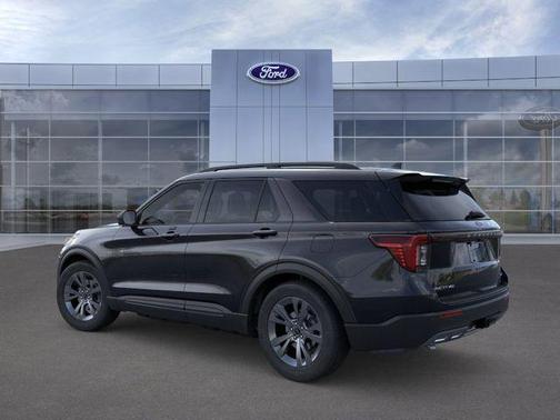 AGATE BLACK METALLIC 2026 Ford Explorer Active