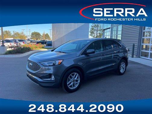 Carbonized Gray Metallic 2024 Ford Edge SEL