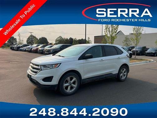 Oxford White 2015 Ford Edge SE