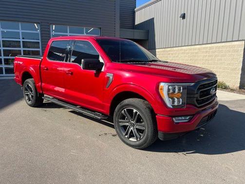 RAPID RED MET TINTED CC 2022 Ford F-150 XLT