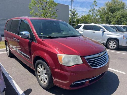 Deep Cherry Red Crystal Pearlcoat 2012 Chrysler Town & Country Touring-L