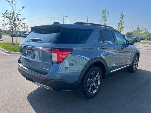 Vapor Blue 2025 Ford Explorer Active