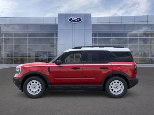 RUBY RED METALLIC TC 2026 Ford Bronco Sport Heritage