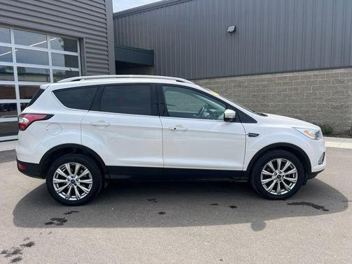 WHITE PLATINUM MET TRI-COAT 2018 Ford Escape Titanium