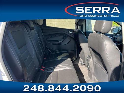 WHITE PLATINUM MET TRI-COAT 2018 Ford Escape Titanium