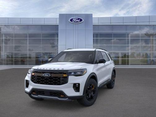 SPACE WHITE METALLIC 2026 Ford Explorer Tremor