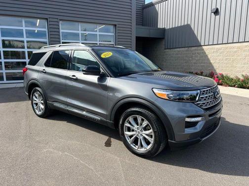Carbonized Gray Metallic 2023 Ford Explorer Limited