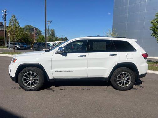 Bright White Clearcoat 2014 Jeep Grand Cherokee Limited