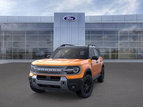 ORANGE FURY METALLIC TRI-COAT 2026 Ford Bronco Sport Badlands