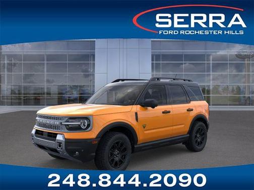 ORANGE FURY METALLIC TRI-COAT 2026 Ford Bronco Sport Badlands