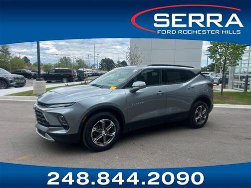 Sterling Gray Metallic 2024 Chevrolet Blazer 3LT