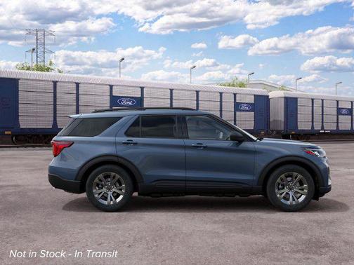 Vapor Blue Metallic 2027 Ford Explorer Active
