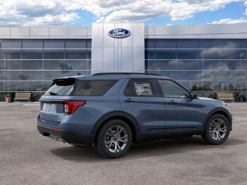 Vapor Blue Metallic 2027 Ford Explorer Active