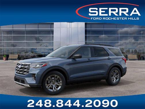 Vapor Blue Metallic 2027 Ford Explorer Active