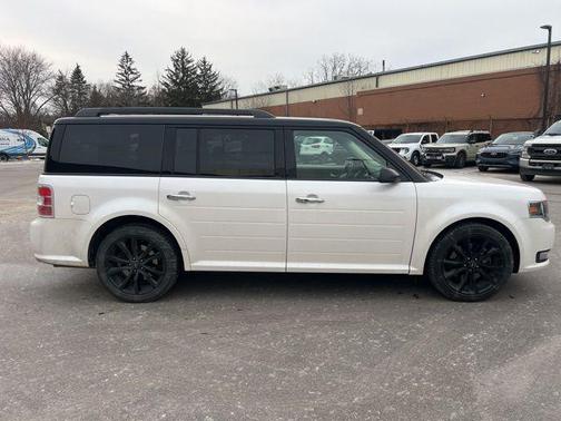 WHITE PLATINUM MET TRI-COAT 2019 Ford Flex SEL