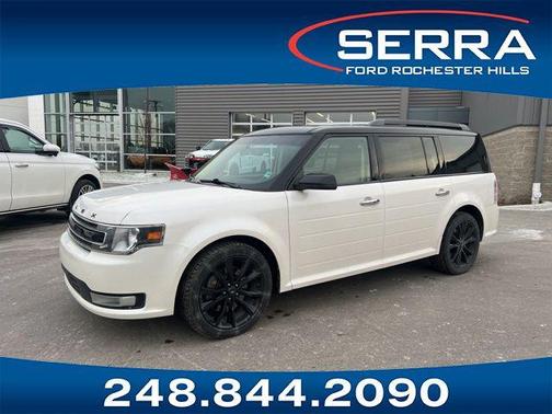 WHITE PLATINUM MET TRI-COAT 2019 Ford Flex SEL