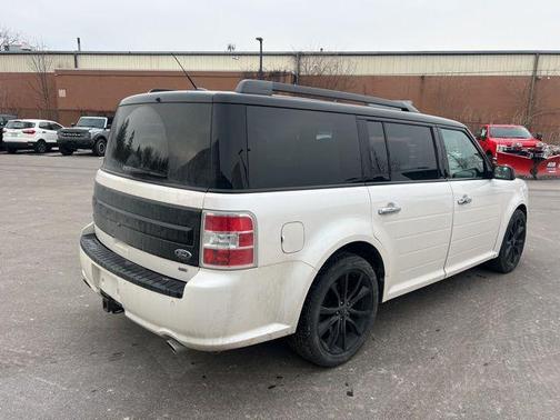 WHITE PLATINUM MET TRI-COAT 2019 Ford Flex SEL