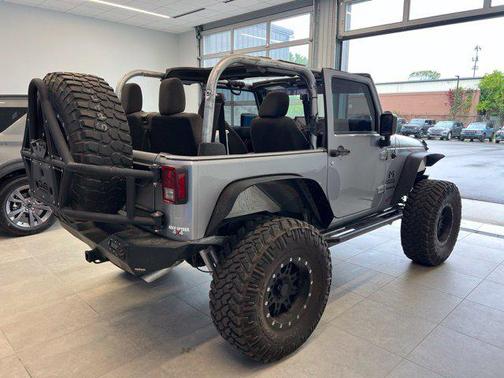 Billet Silver Metallic Clearcoat 2017 Jeep Wrangler Sport