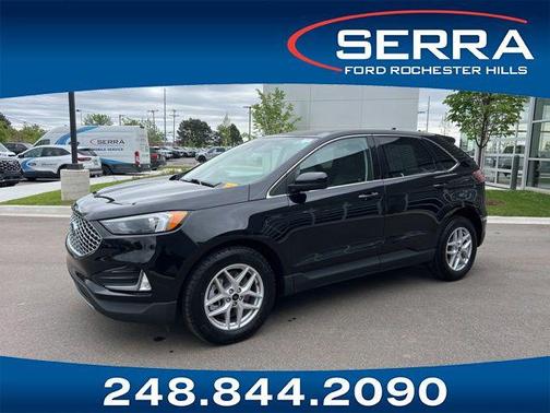 AGATE BLACK METALLIC 2023 Ford Edge SEL