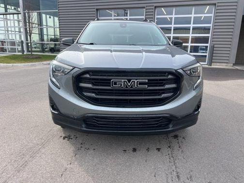 Satin Steel Metallic 2021 GMC Terrain SLT
