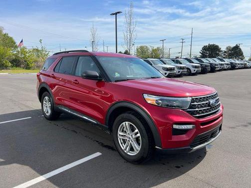 RAPID RED MET TINTED CC 2023 Ford Explorer XLT