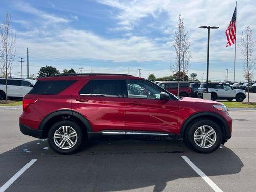 RAPID RED MET TINTED CC 2023 Ford Explorer XLT
