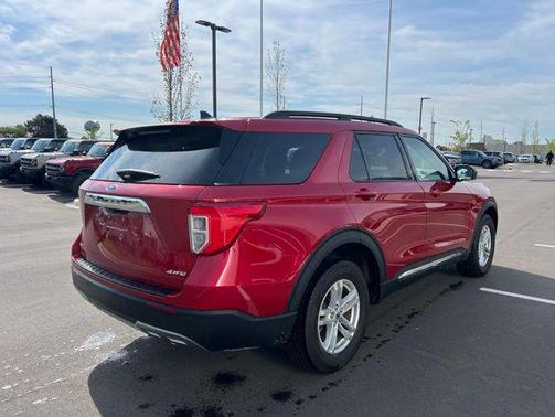 RAPID RED MET TINTED CC 2023 Ford Explorer XLT