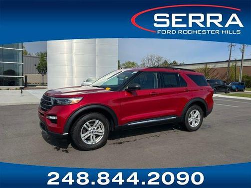 RAPID RED MET TINTED CC 2023 Ford Explorer XLT