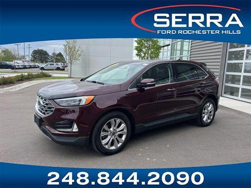 BURGUNDY VELVET MET TINT CC 2019 Ford Edge Titanium